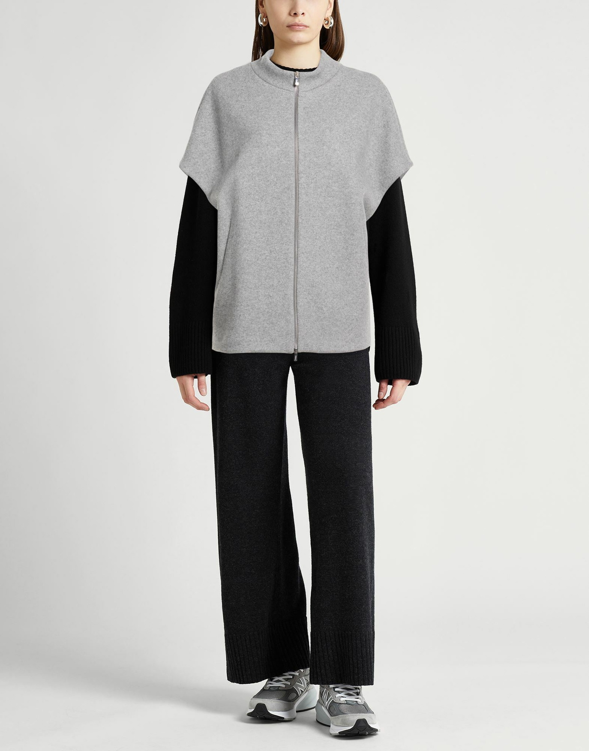 Fedeli Womens Jacket in Grey