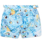 Orlebar Brown - Boys Age 4 - 12 Russell Printed Swim Shorts - Men - Blue