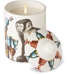 Fornasetti - Scimmie Scented Candle, 300g - White