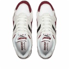 Saucony Men's Grid Shadow 2 Sneakers in Cream/Red