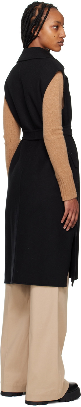 S Max Mara Black Celtico Vest