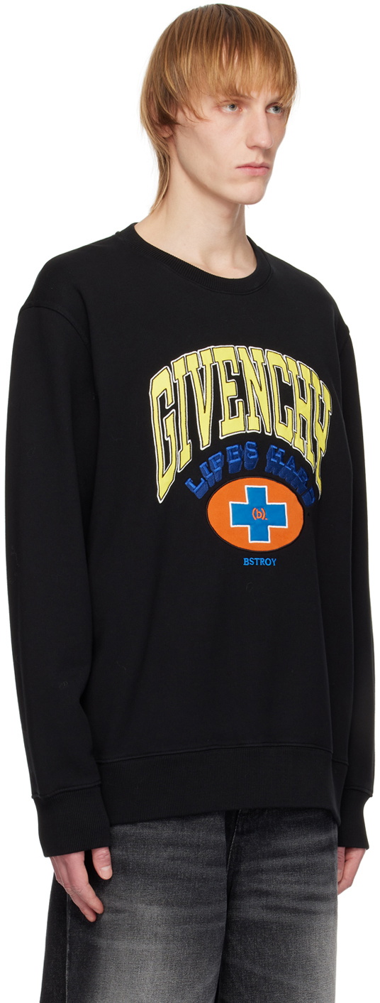 Givenchy hot sale embroidered sweatshirt