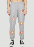 Sky High Farm Workwear - Printed Track Pants in Grey