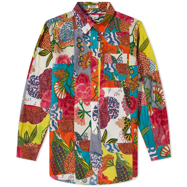 Photo: Engineered Garments Multi Patchwork Camp Vacation Shirt