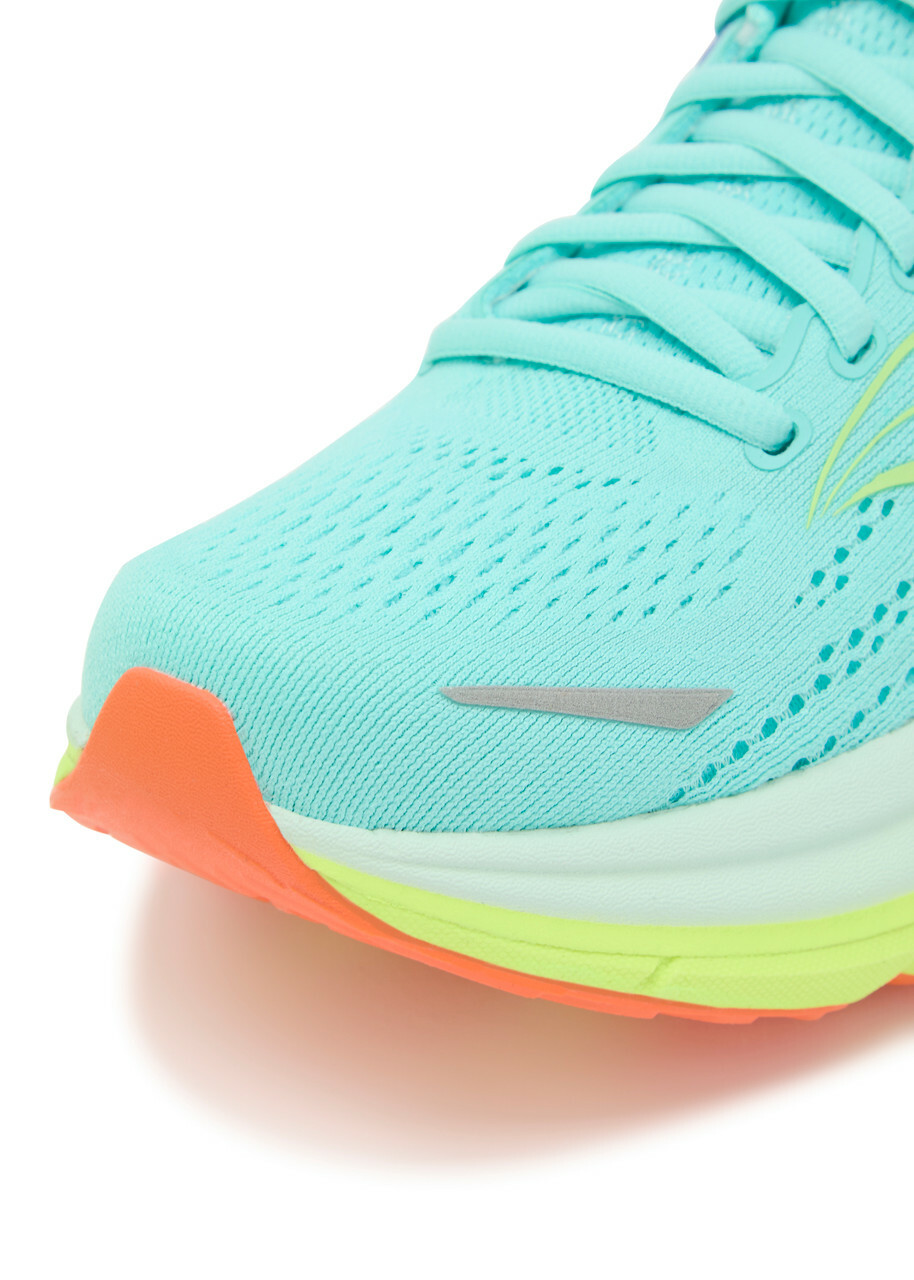 Saucony Hurricane 25 Mesh-knit Sneakers Aqua