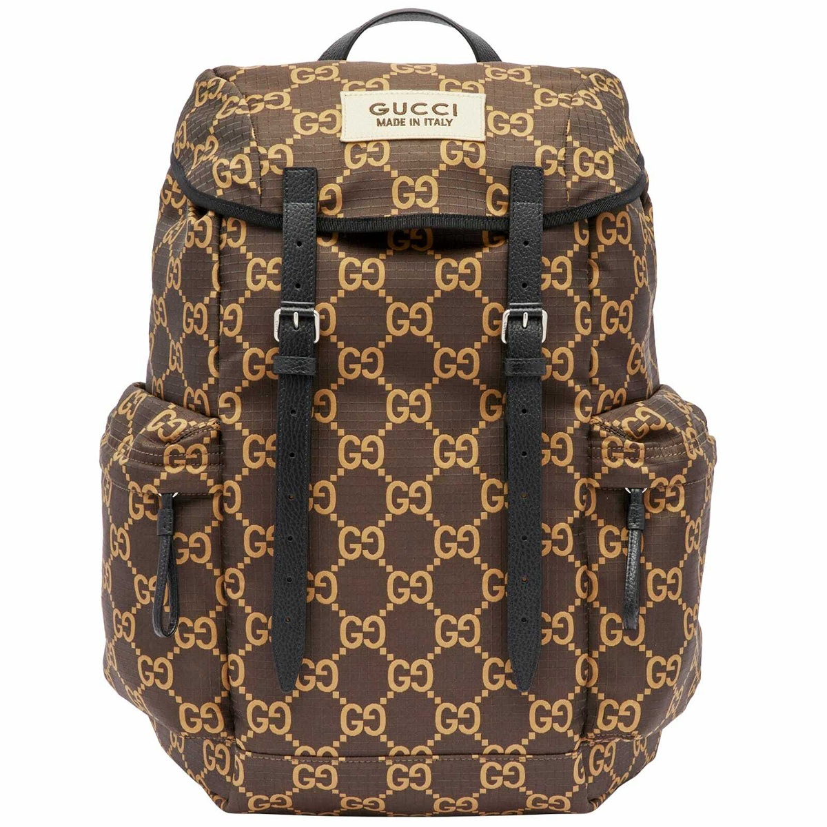 Photo: Gucci Men's GG Ripstop Backpack in Brown