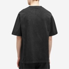 Han Kjobenhavn Men's Faded Logo Boxy T-Shirt in Black