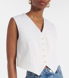 Stella McCartney Cropped wool vest