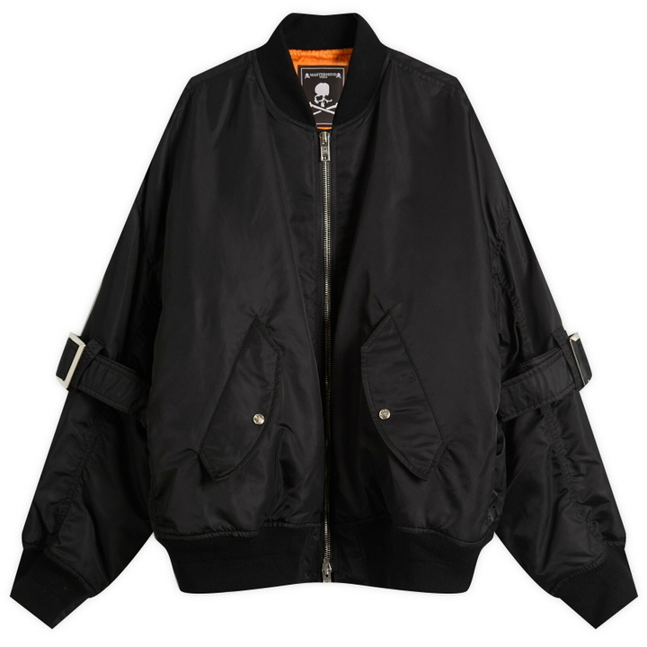 Photo: MASTERMIND WORLD Men's Bontage Ma-1 in Black