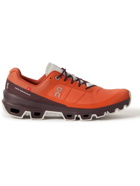 ON - Cloudventure Rubber-Trimmed Mesh Running Sneakers - Orange