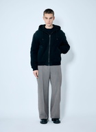 Prada Belted Tailored Wool-Blend Pants