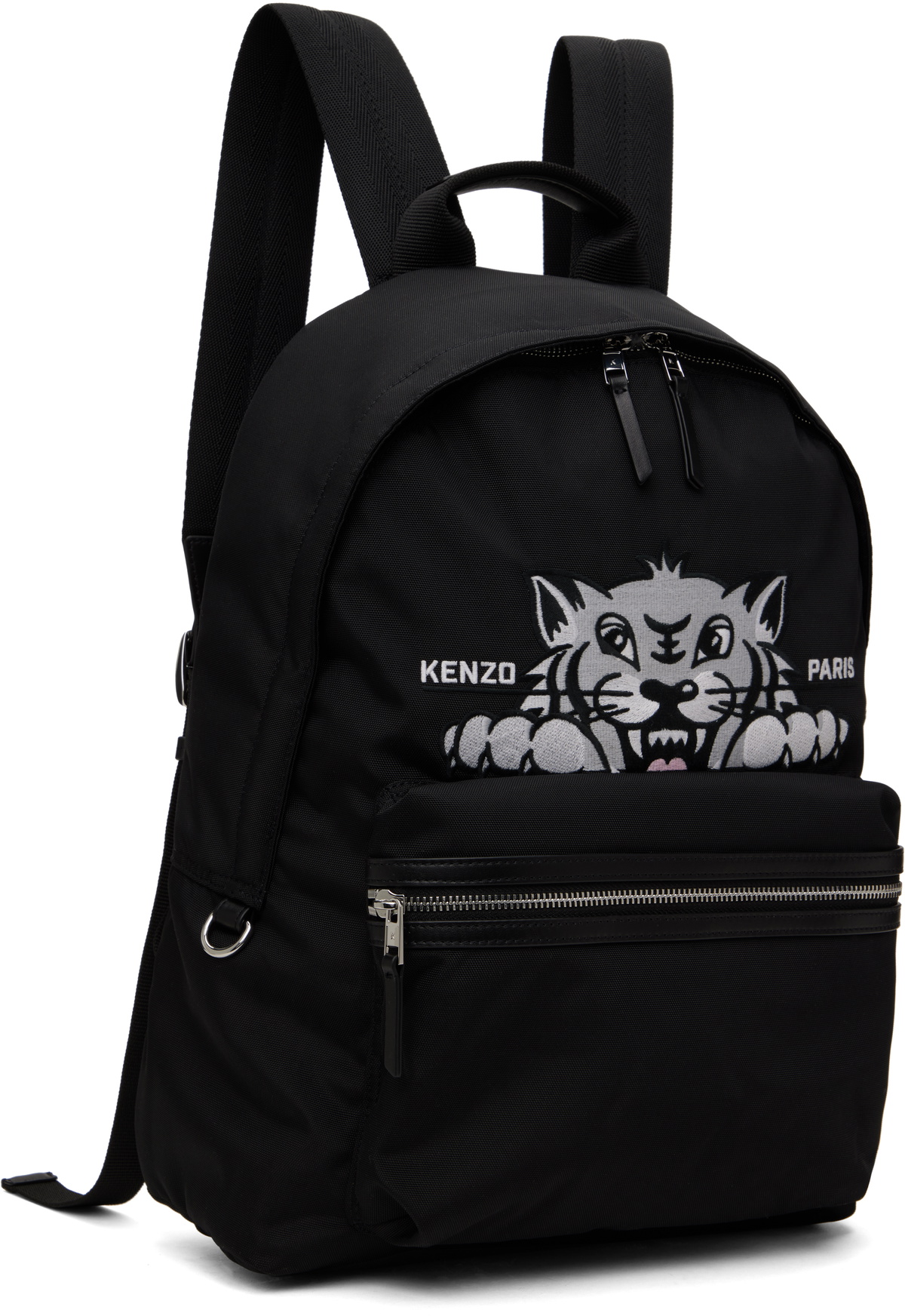 Kenzo Black Kenzo Paris 'KENZO Varsity' Backpack