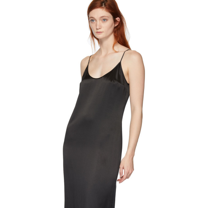 La Perla Black Silk Slip Dress La Perla
