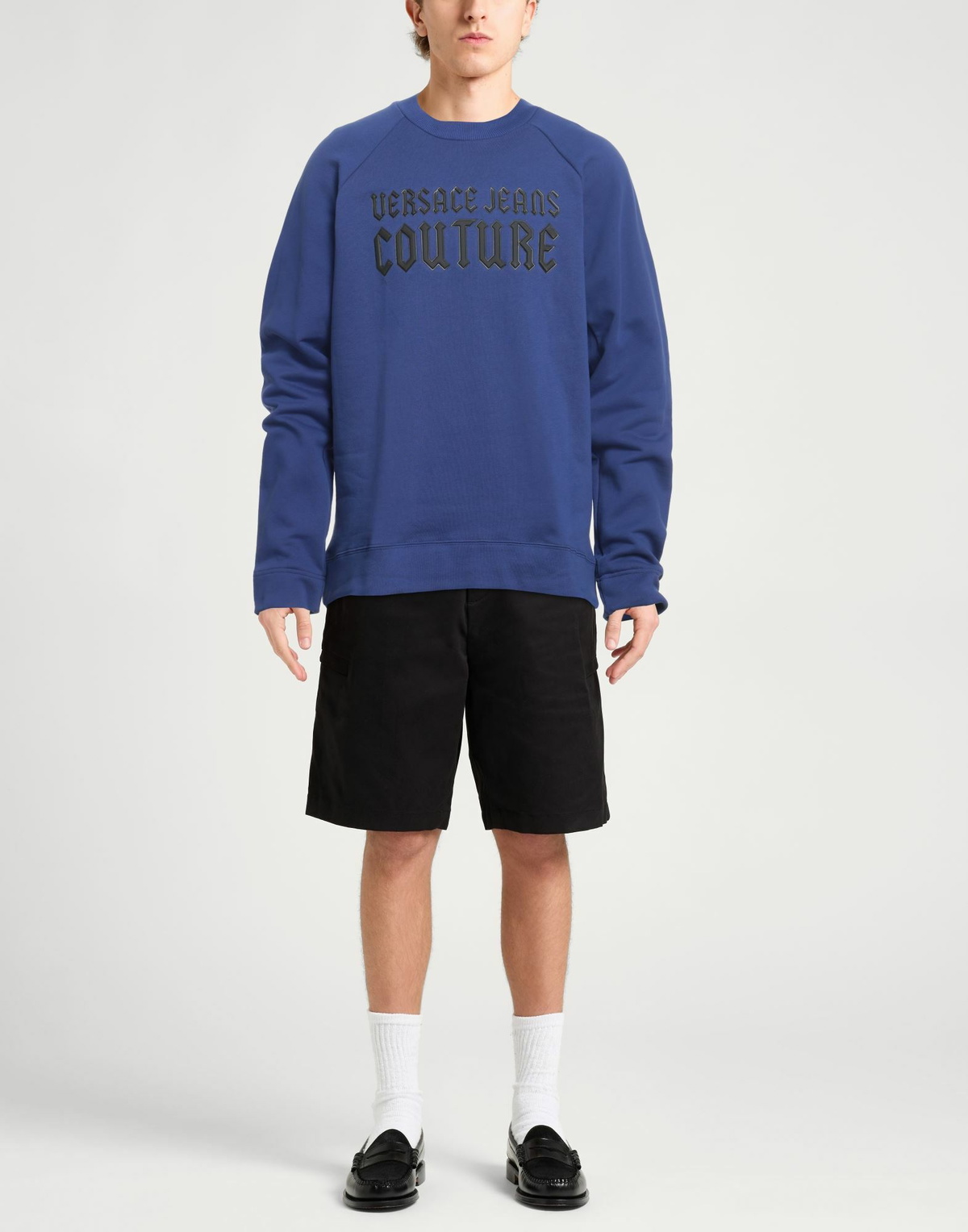 Versace Jeans Couture Mens Sweatshirt in Navy