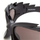 Balenciaga Eyewear BB0255S Sunglasses in Black/Grey