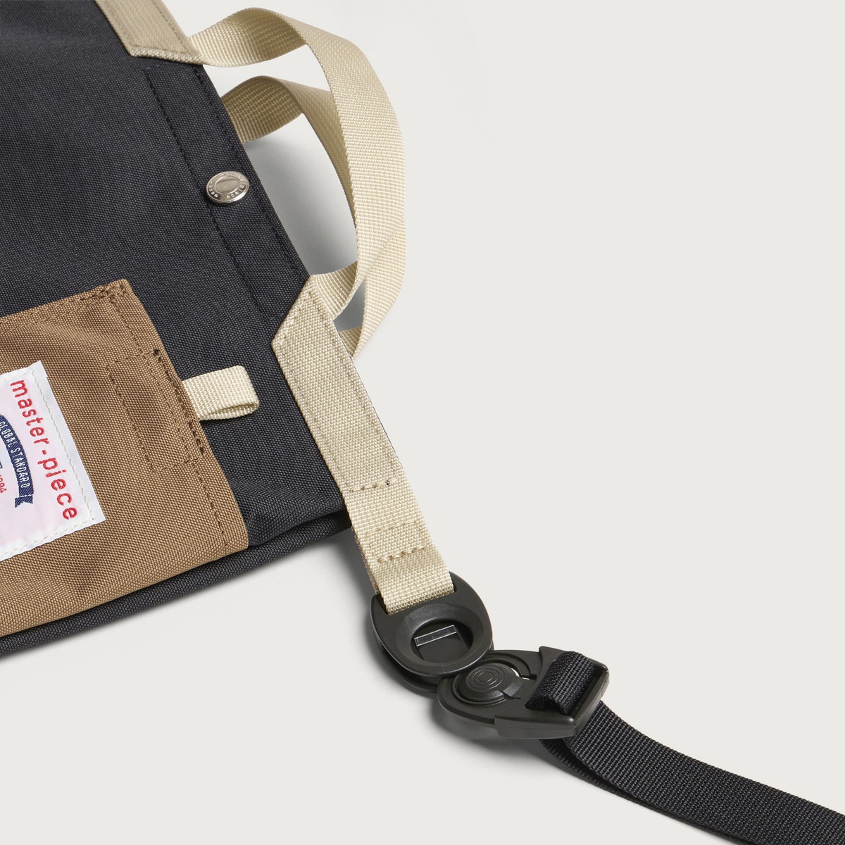 Master-Piece Bit Shoulder Bag in Black