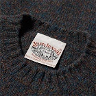 Jamieson's of Shetland Men's Crew Knit in Rosewood