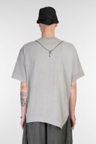 Ziggy Chen T-shirt In Grey Cotton