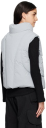 Hyein Seo Blue Padded Reversible Vest