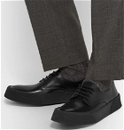 AMI - Leather Derby Shoes - Black