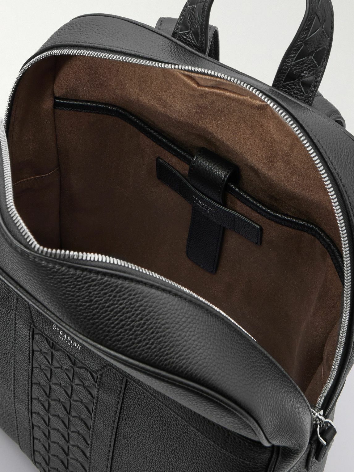 Serapian - Full-Grain Leather Backpack