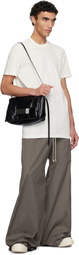 Rick Owens Black Hollywood Pillow Griffin Bag