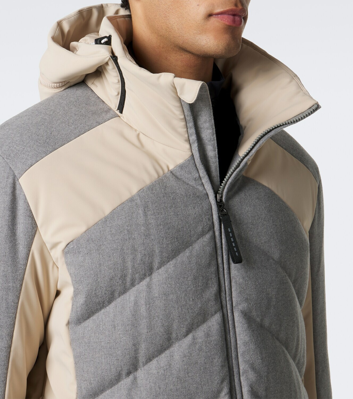 Bogner Flann flannel down ski jacket