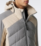 Bogner Flann flannel down ski jacket