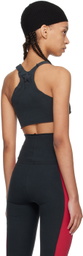 GREG ROSS Black Racer Back Bra