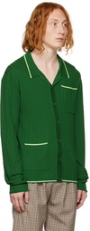 King & Tuckfield Green Irregular Shirt