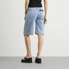 Coperni Women's Denim Bermuda Shorts in Blue Light