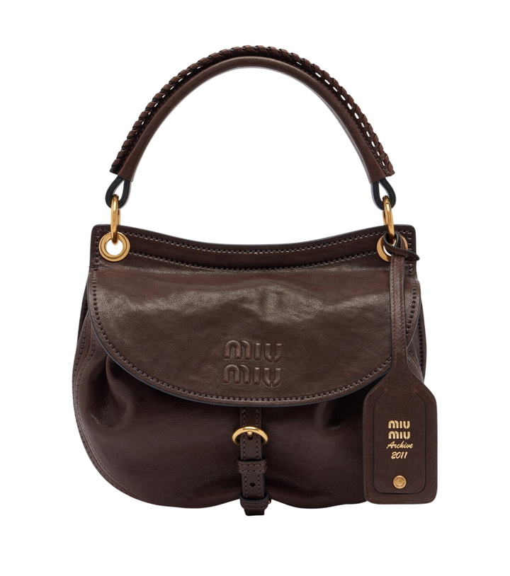 Photo: Miu Miu Rendez-vous leather shoulder bag