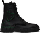 Virón Black 1992 Heart Corn Boots