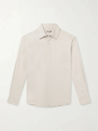 Herno - Silk and Cashmere-Blend Shirt - Green
