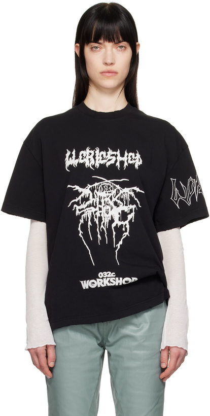 Photo: 032c Black Armour T-shirt