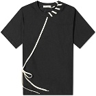 Craig Green Men's Laced T-Shirt in Black