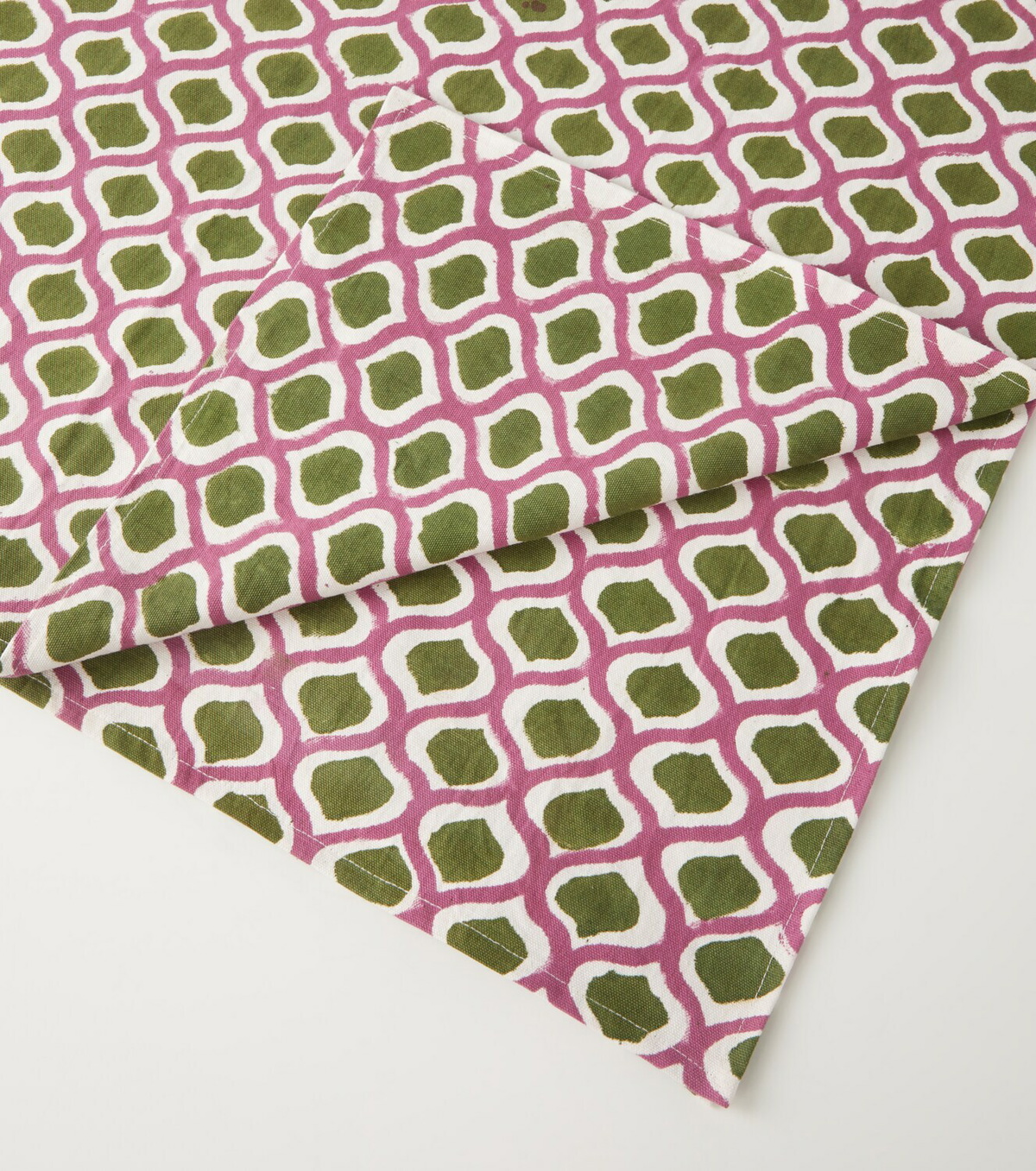 Les-Ottomans Printed cotton tablecloth