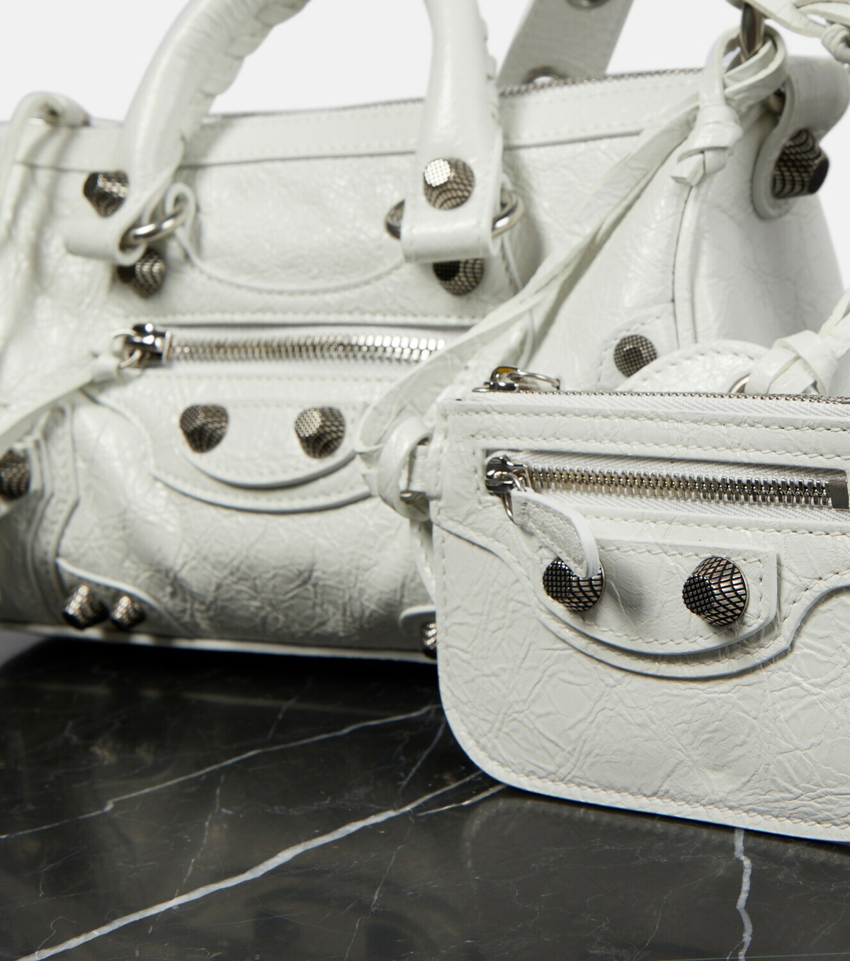 Balenciaga Le Cagole Mini leather duffel bag Balenciaga