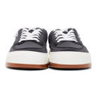 Sunnei Grey Neoprene Lace-Up Dreamy Sabot Sneakers