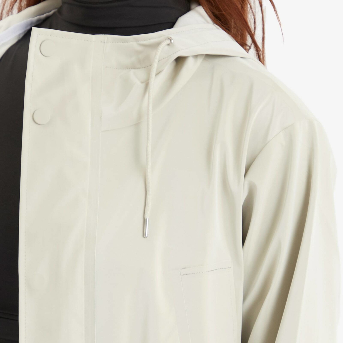Rains Women's Bold Longest Jacket in Matrix