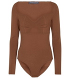 Zeynep Arçay Stretch-knit bodysuit