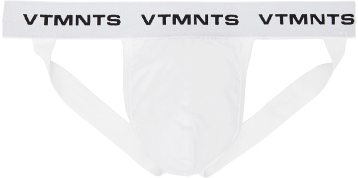 Photo: VTMNTS White Paneled Jockstrap