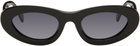 ANINE BING Black Roma Sunglasses