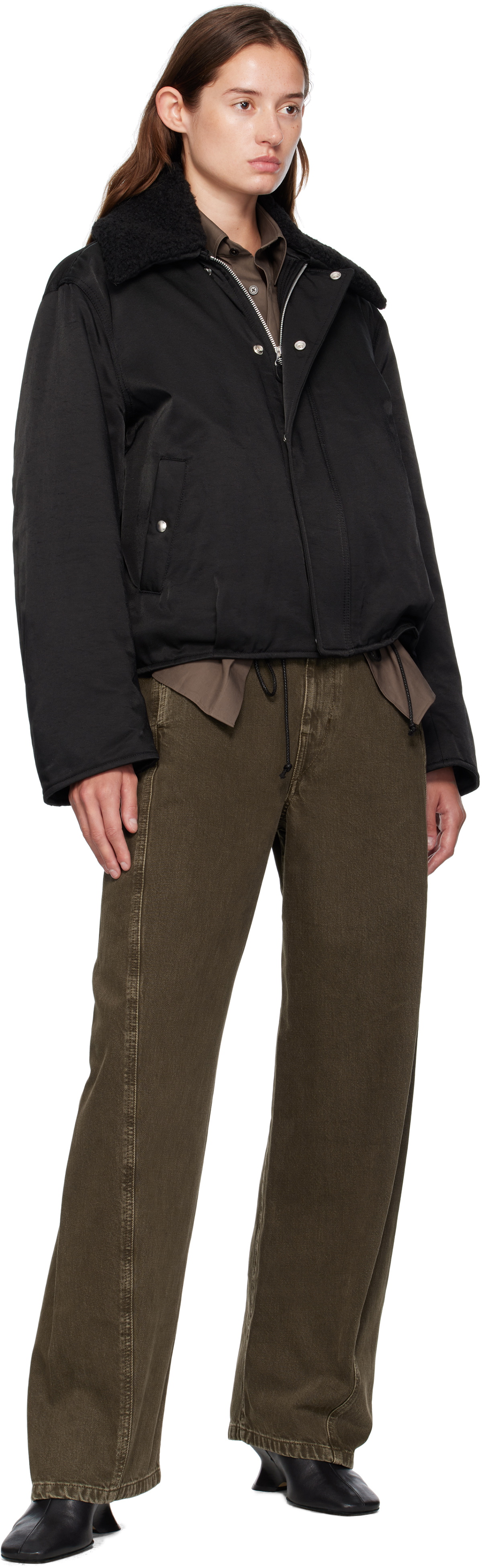 OUR LEGACY Black Ace Bomber Jacket