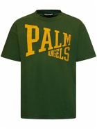 PALM ANGELS College Printed Cotton T-shirt