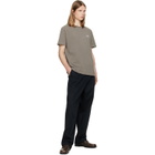 A.P.C. Gray 'A.P.C. Rue Madame' Logo T-shirt