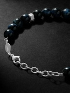 Jacquie Aiche - Sterling Silver Obsidian Beaded Bracelet