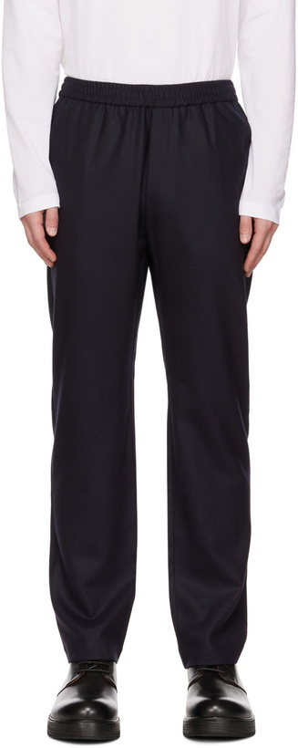 Photo: Barena Navy Tosador Frare Trousers