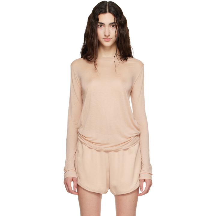 Photo: Baserange Beige Long Sleeve T-shirt