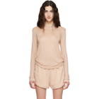 Baserange Beige Long Sleeve T-shirt